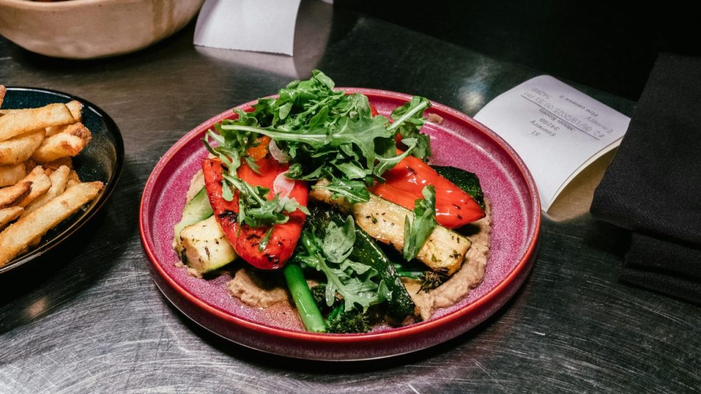 ワンプレートに入った食事